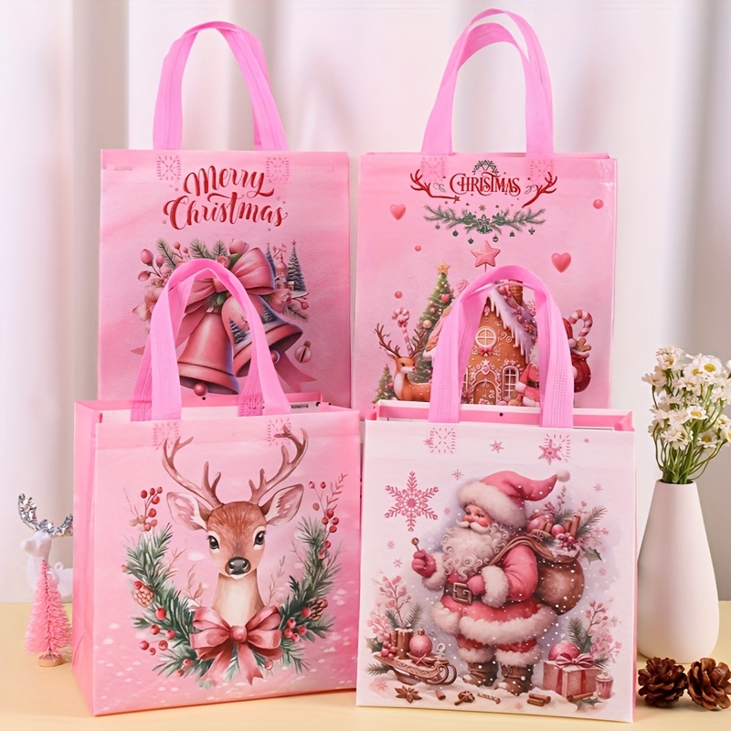 4/8 adet Pembe Noel Bez Çantal - Elk Bugle Call incelemesi ve fiyatı