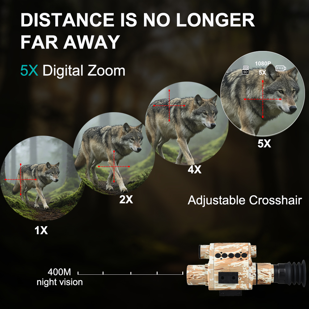 Avcılık Gece Görüş Dürbünü 50m - Trail Camera Infrared incelemesi ve fiyatı