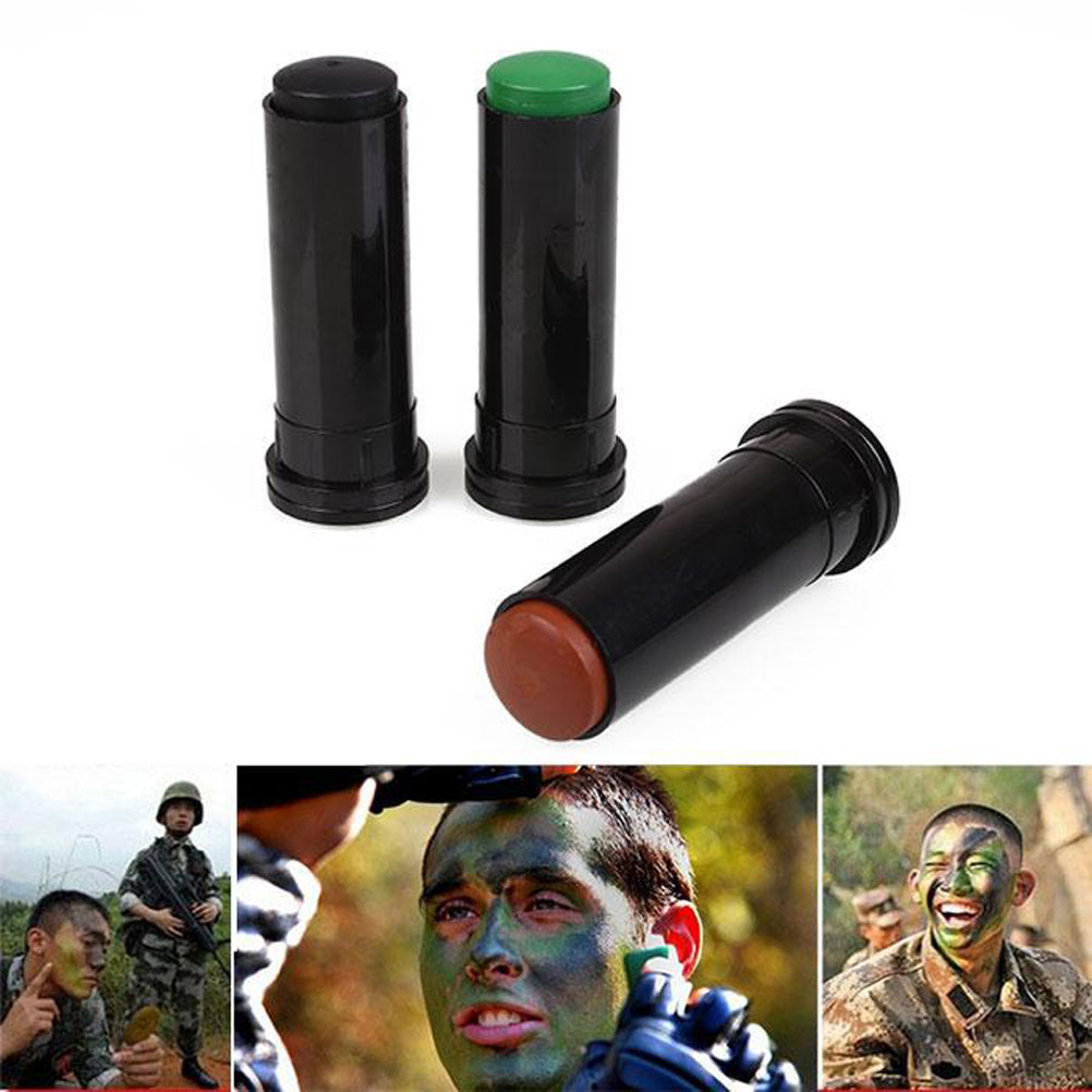 3 Adet Kamuflaj Boya Kalemi, Y - Camo Face Paint incelemesi ve fiyatı